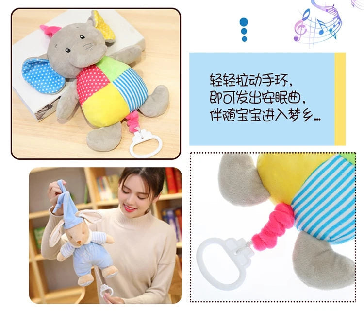 🧸✨ Urso de Pelúcia Musical com Luz LED | Abajur de Noite e Brinquedo Fofo