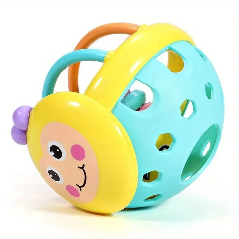 🔔 Bola Chocalho de Bebê | Brinquedo Educativo 0–12 Meses
