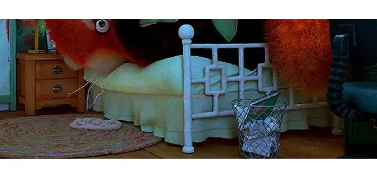 Pelúcia Disney Kawaii / Panda Vermelho | Boneca Fofa e Macia