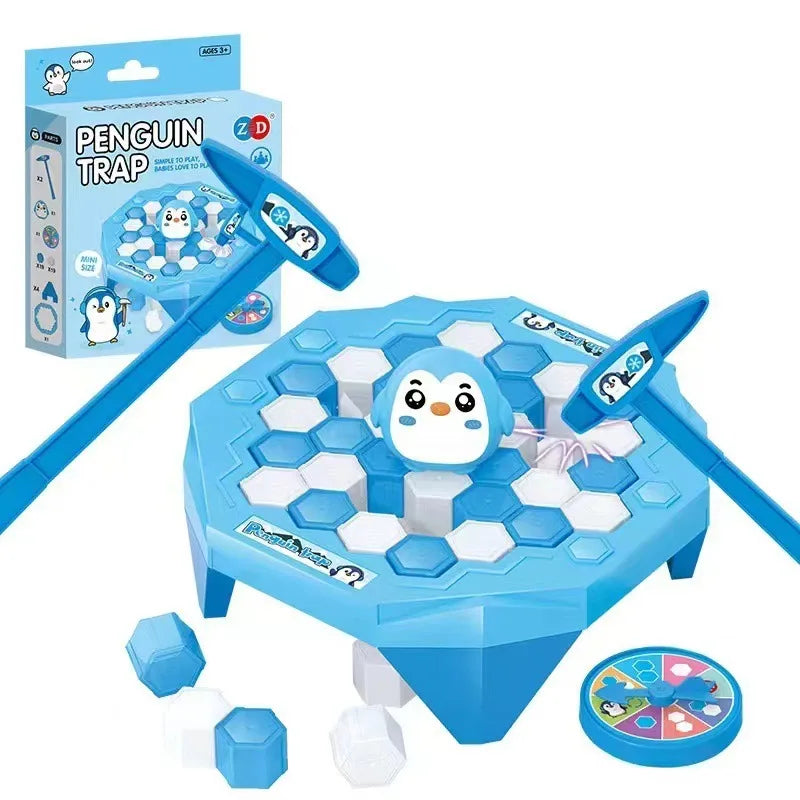 🐧 Jogo Equilíbrio do Pinguim no Gelo | Brinquedo Divertido Montessori Infantil
