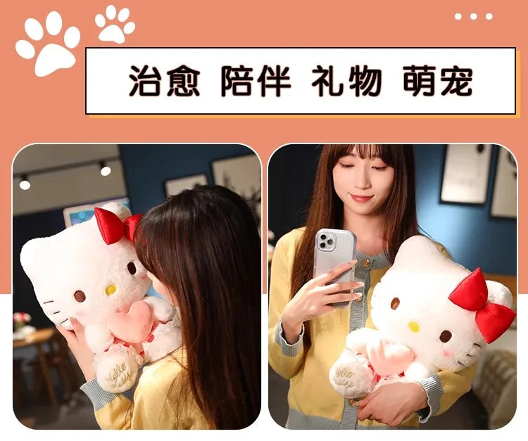 🎀 Almofada de Pelúcia Sanrio | Hello Kitty, Kuromi e My Melody – Super Kawaii