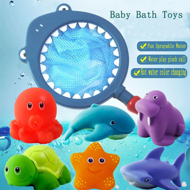 🛁 Brinquedos de Banho para Bebês | Coloridos, Divertidos e à Prova d’Água