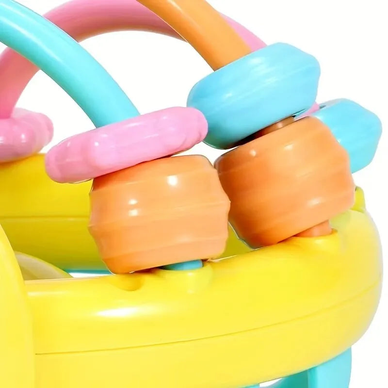 🔔 Bola Chocalho de Bebê | Brinquedo Educativo 0–12 Meses