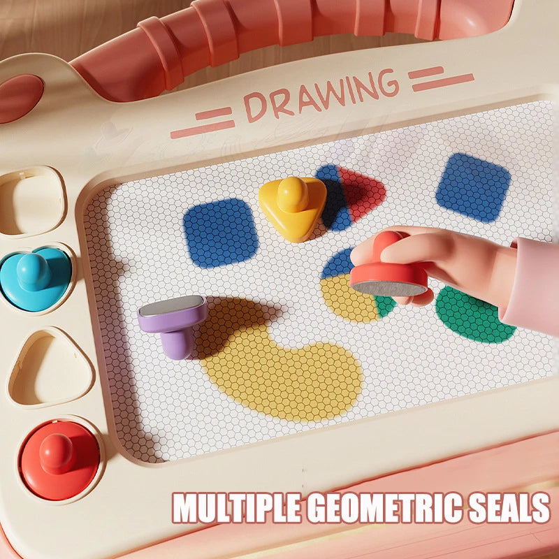 🎨 Quadro de Desenho Magnético Infantil | Brinquedo Educativo Montessori