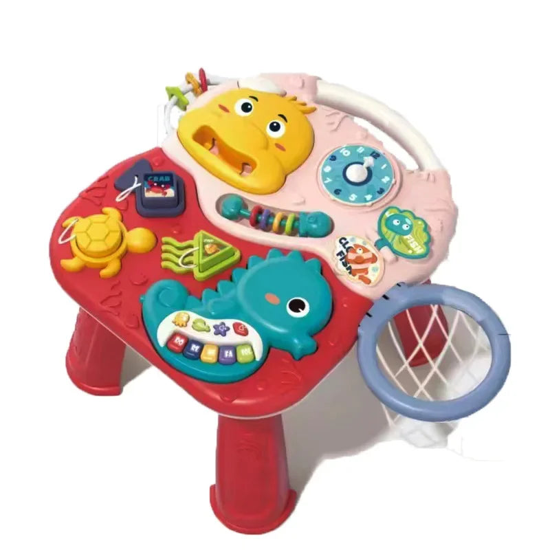 🎶 Mesa de Atividades Musical para Bebês | Brinquedo Educativo e Sensorial