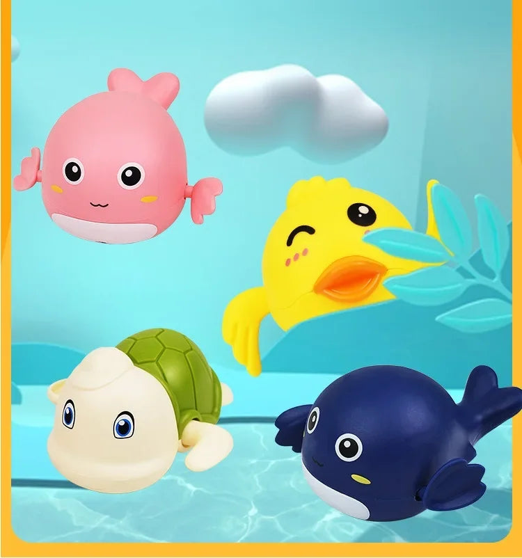 🦆 Patinho de Banho que Nada | Brinquedo Clássico de Água para Bebês e Crianças