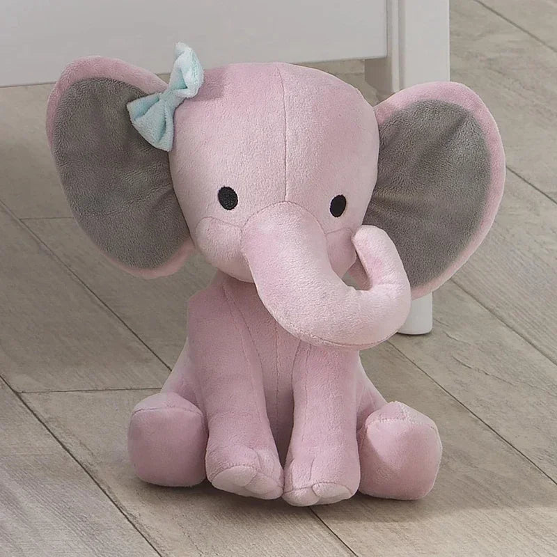 🐘 Pelúcia Elefante Cinza  | Travesseiro de Pelúcia Fofo e Decorativo