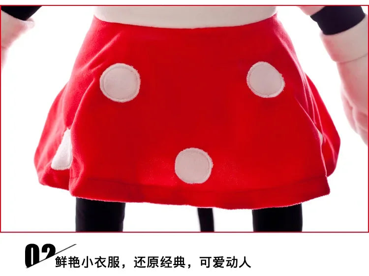 Pelúcia Disney – Mickey e Minnie Kawaii | Bonecos de Pelúcia Macios