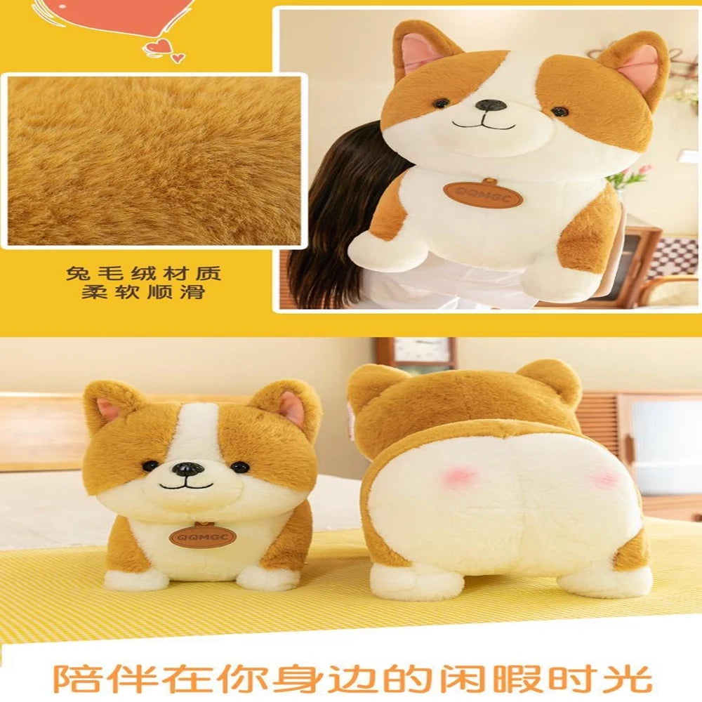 🐶✨ Corgi de Pelúcia | O Amigo Mais Fofo para Abraçar e Decorar
