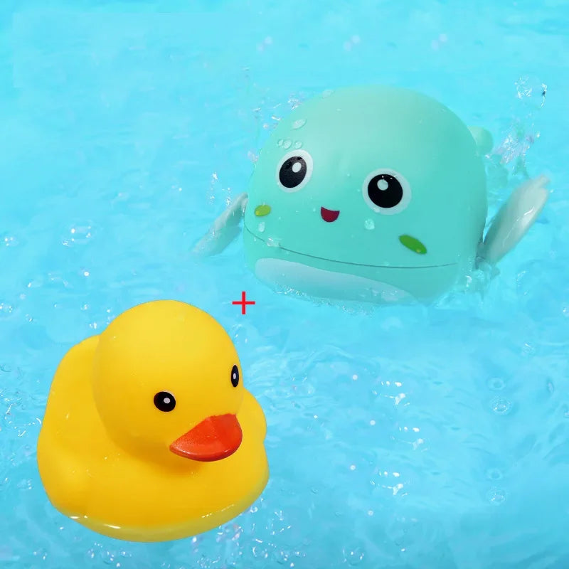 🦆 Patinho de Banho que Nada | Brinquedo Clássico de Água para Bebês e Crianças