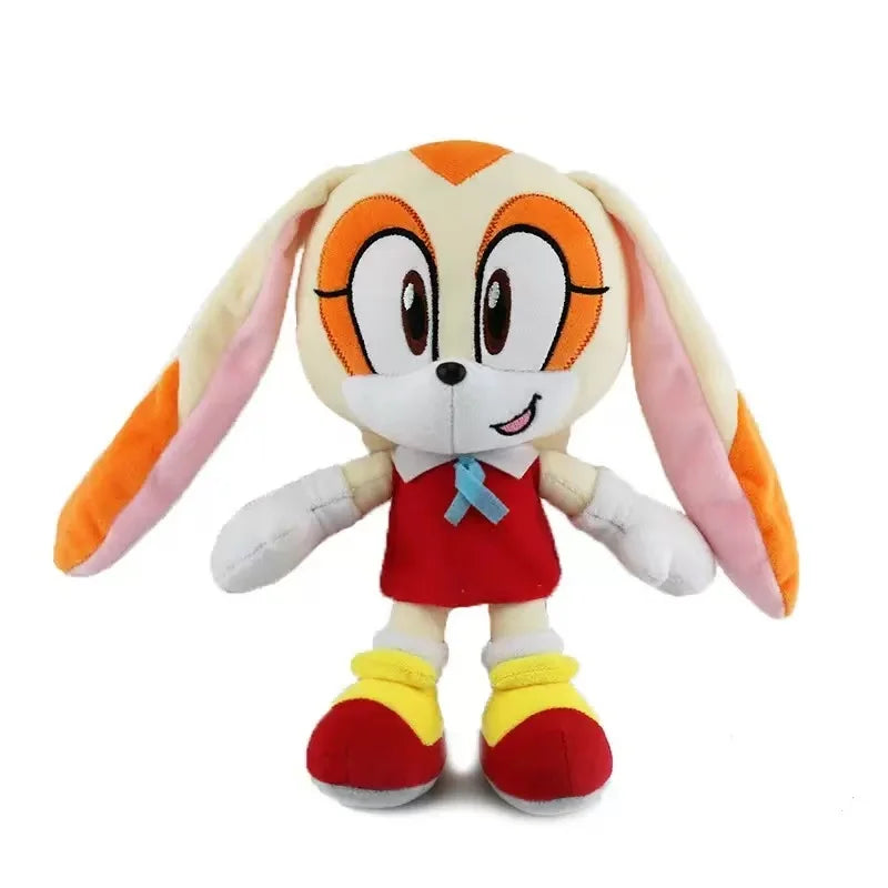 💙 Pelúcias Sonic e Amigos | Bonecos de Pelúcia Macios – Sonic, Amy, Knuckles e Tails