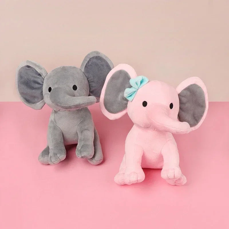 🐘 Pelúcia Elefante Cinza  | Travesseiro de Pelúcia Fofo e Decorativo