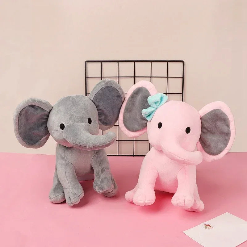 🐘 Pelúcia Elefante Cinza  | Travesseiro de Pelúcia Fofo e Decorativo