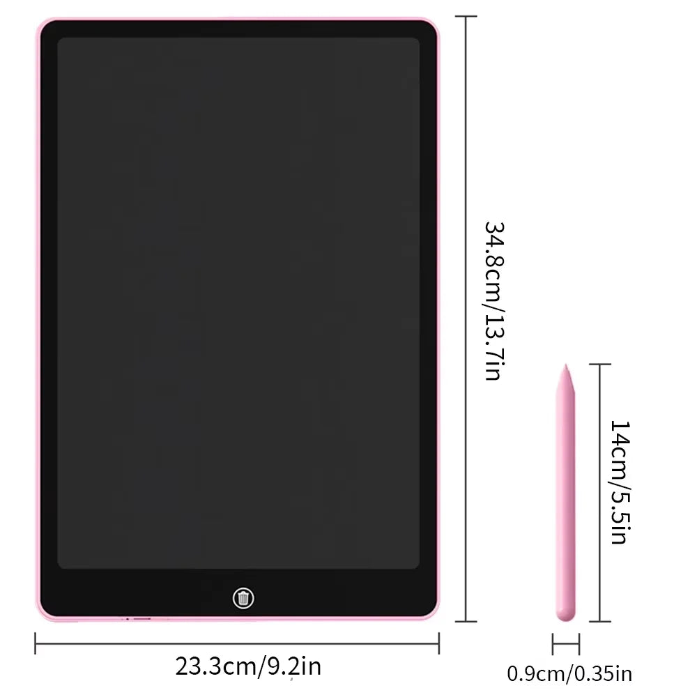 🖊️ Quadro de Desenho LCD 16” | Tablet Colorido Infantil para Desenho e Anotações