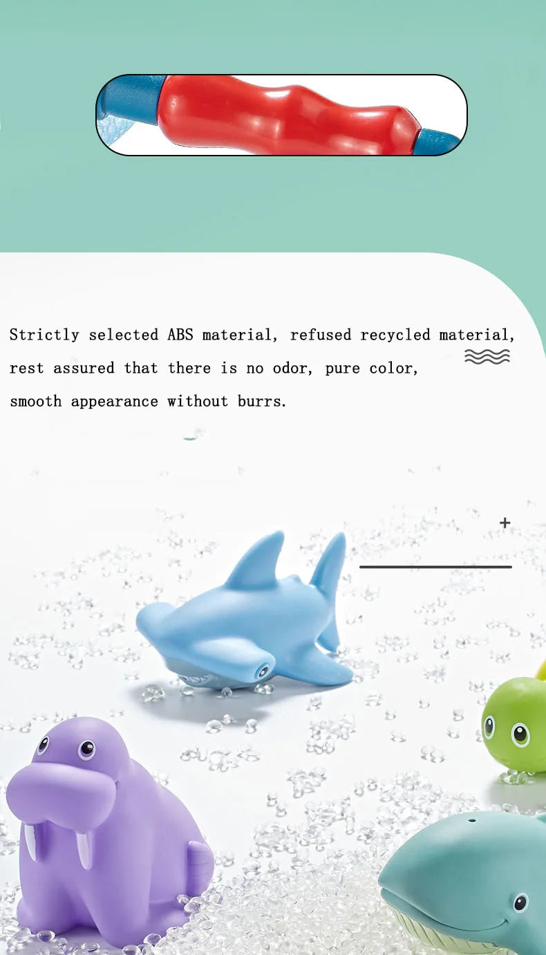 🛁 Brinquedos de Banho para Bebês | Coloridos, Divertidos e à Prova d’Água