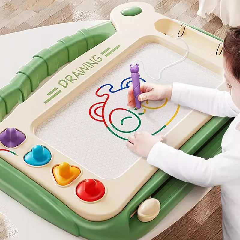 🎨 Quadro de Desenho Magnético Infantil | Brinquedo Educativo Montessori