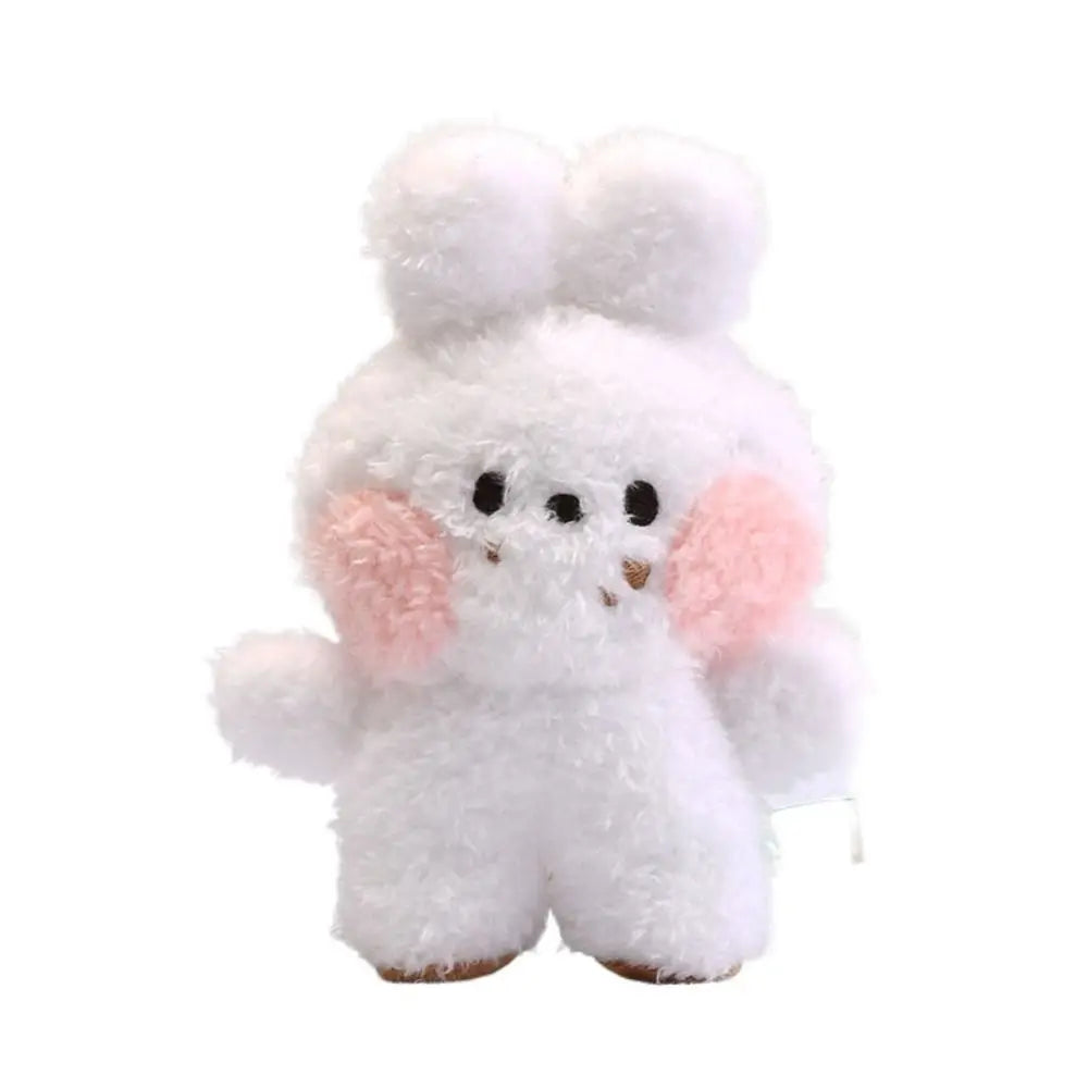 🍞✨ Pelúcias Pãozinho | Ursinho e Coelhinho – Chaveiro Kawaii de Pelúcia