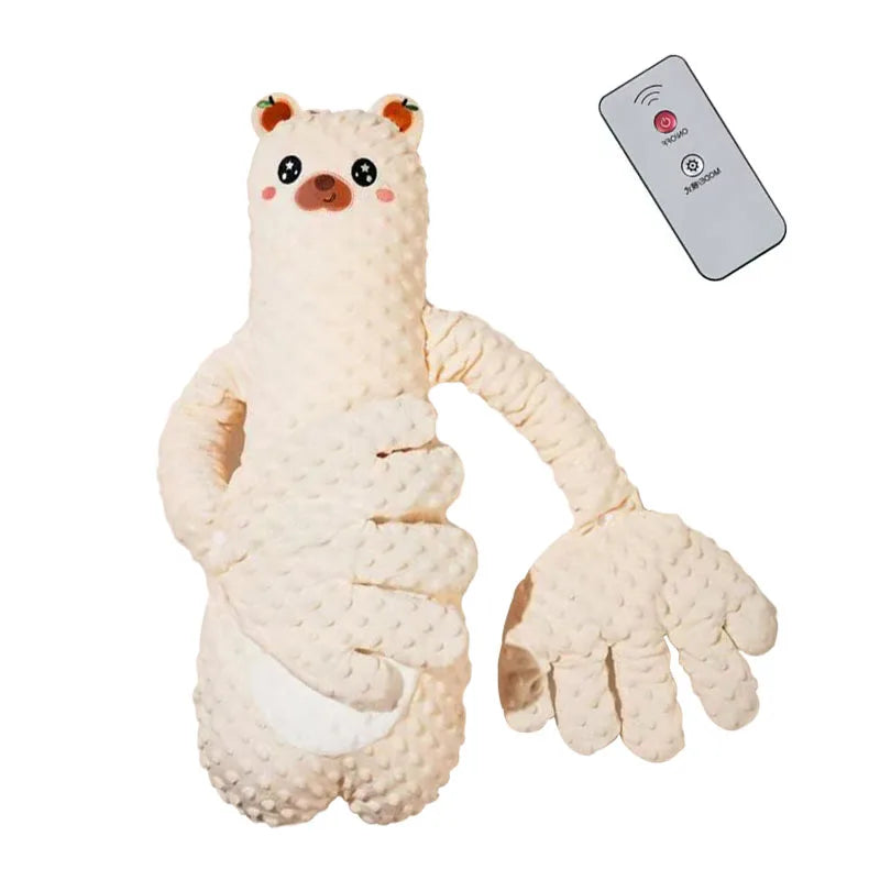 🤱 Boneca Mãozinha Calmante | Almofada Elétrica com Toque Suave para Bebês