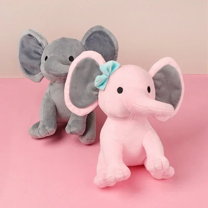 🐘 Pelúcia Elefante Cinza  | Travesseiro de Pelúcia Fofo e Decorativo