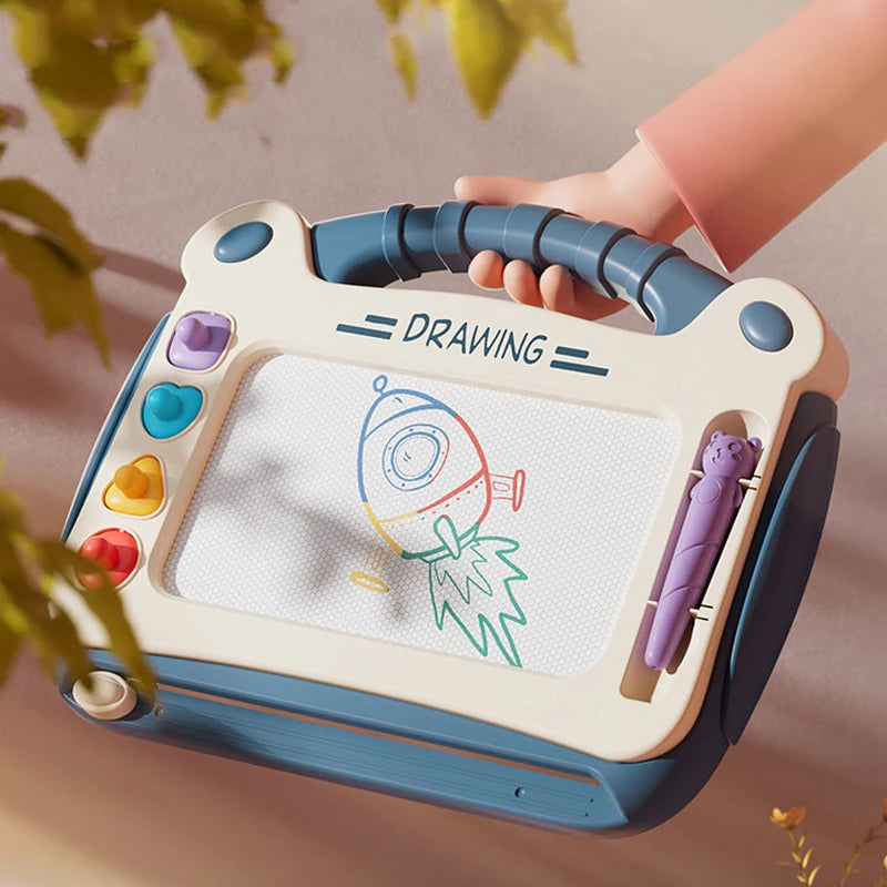 🎨 Quadro de Desenho Magnético Infantil | Brinquedo Educativo Montessori