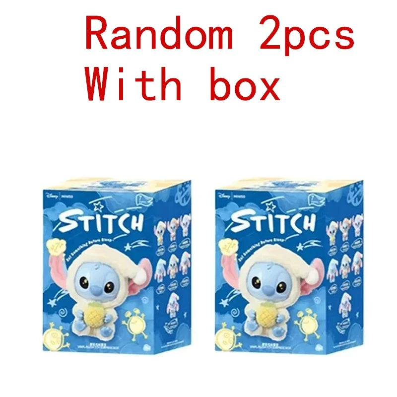 Stitch Surpresa – Blind Box com Boneco Fofo e Chaveiro Colecionável