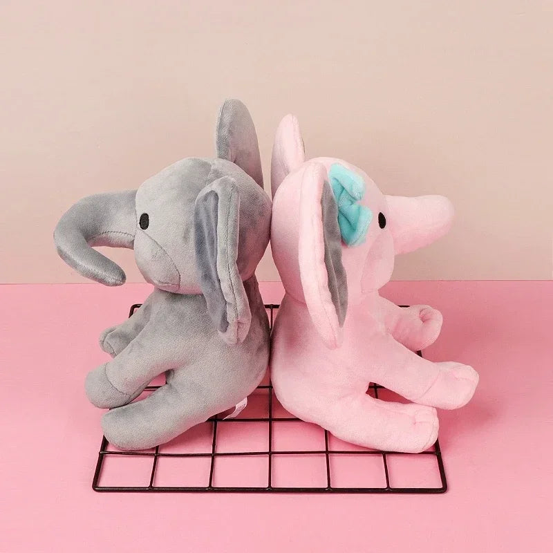 🐘 Pelúcia Elefante Cinza  | Travesseiro de Pelúcia Fofo e Decorativo