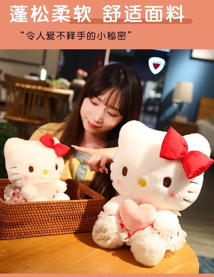 🎀 Almofada de Pelúcia Sanrio | Hello Kitty, Kuromi e My Melody – Super Kawaii