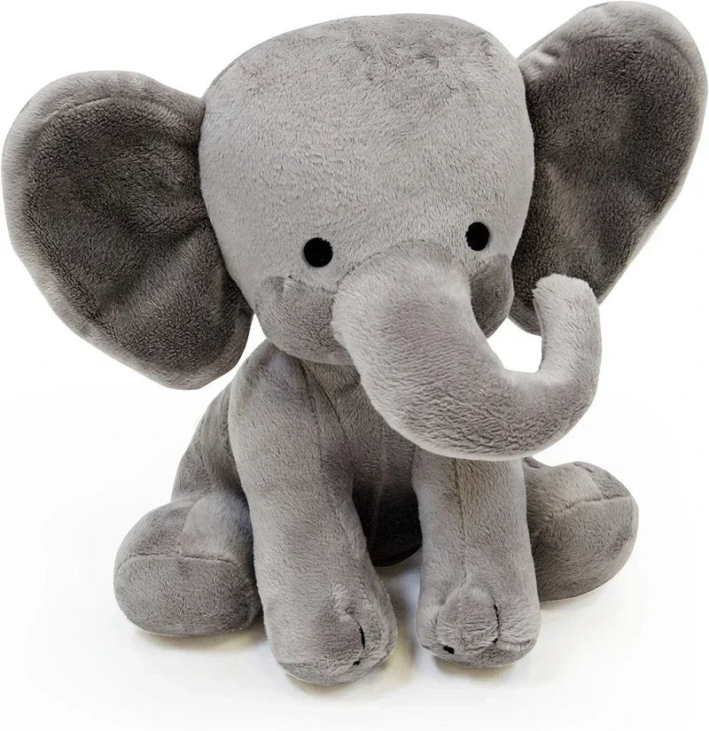 🐘 Pelúcia Elefante Cinza  | Travesseiro de Pelúcia Fofo e Decorativo