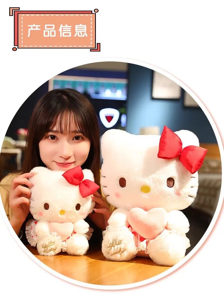 🎀 Almofada de Pelúcia Sanrio | Hello Kitty, Kuromi e My Melody – Super Kawaii