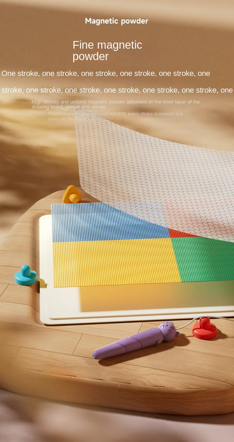 🎨 Quadro de Desenho Magnético Infantil | Brinquedo Educativo Montessori