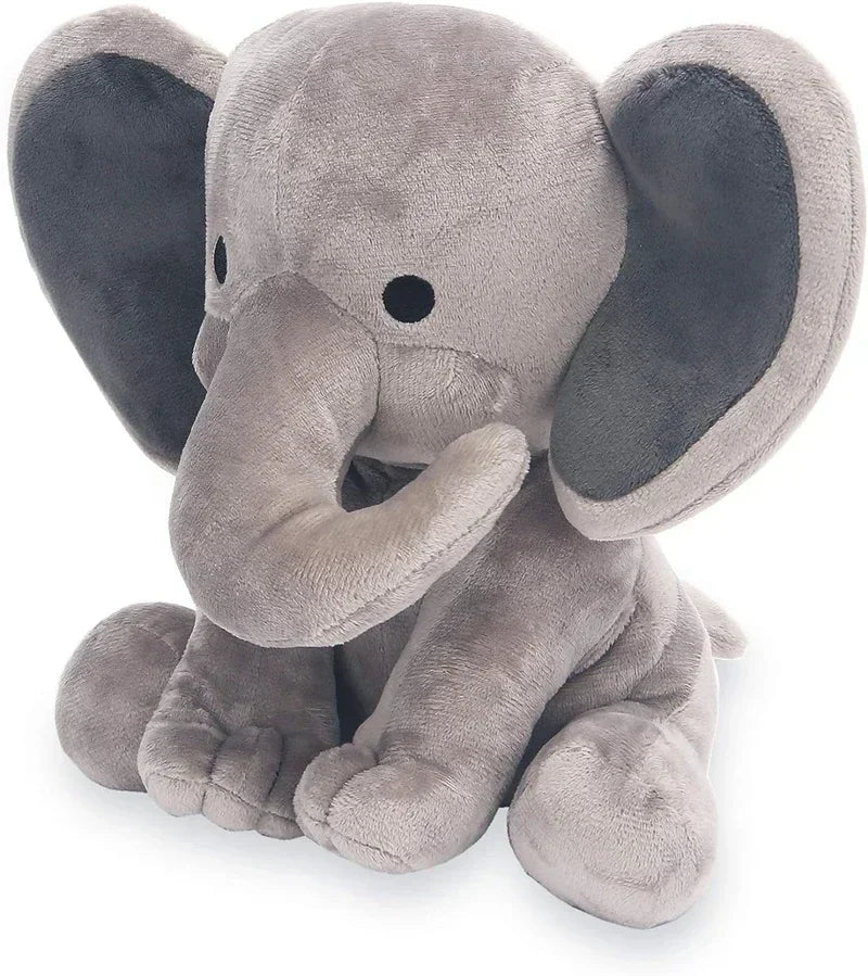 🐘 Pelúcia Elefante Cinza  | Travesseiro de Pelúcia Fofo e Decorativo