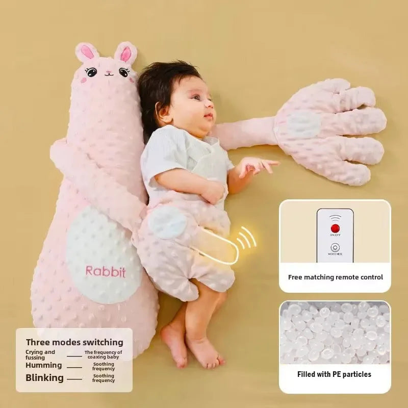 🤱 Boneca Mãozinha Calmante | Almofada Elétrica com Toque Suave para Bebês