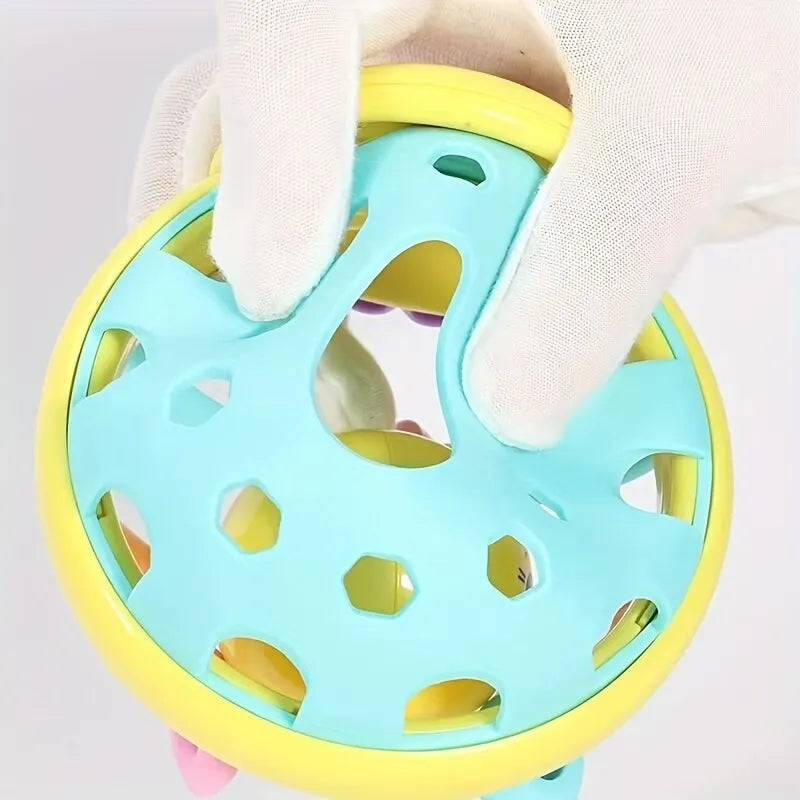🔔 Bola Chocalho de Bebê | Brinquedo Educativo 0–12 Meses