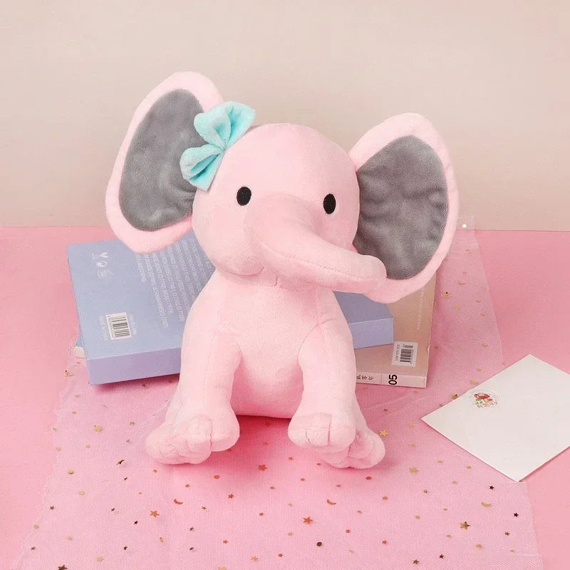 🐘 Pelúcia Elefante Cinza  | Travesseiro de Pelúcia Fofo e Decorativo
