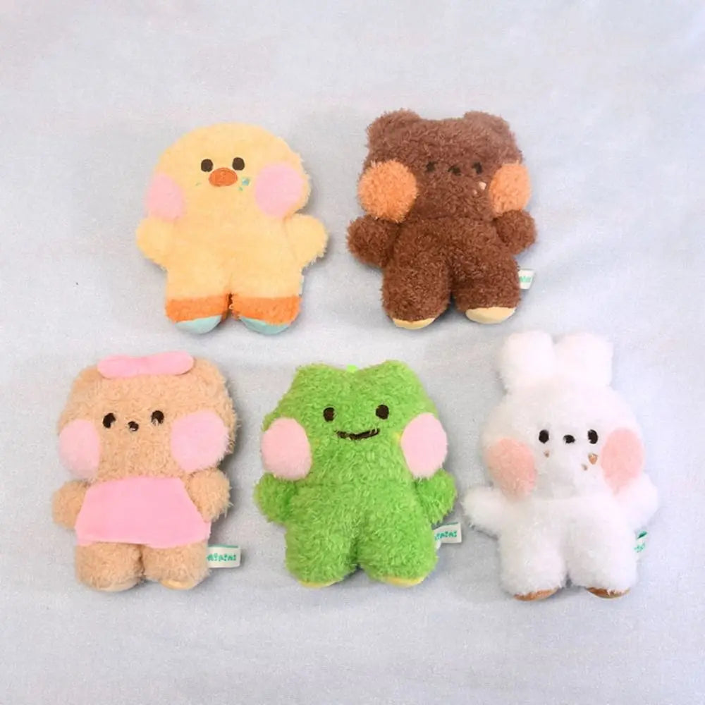 🍞✨ Pelúcias Pãozinho | Ursinho e Coelhinho – Chaveiro Kawaii de Pelúcia