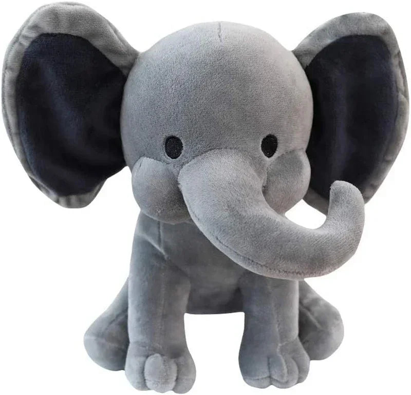 🐘 Pelúcia Elefante Cinza  | Travesseiro de Pelúcia Fofo e Decorativo