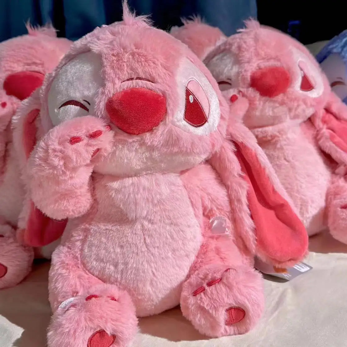 🌸 Pelúcia Stitch Rosa Sakura | Almofada Kawaii Macia – Disney Lilo & Stitch
