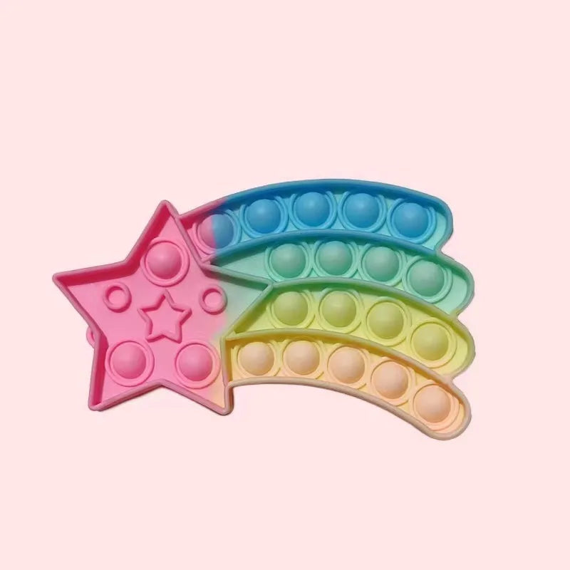 🌈 Pop It Fidget Toy | Brinquedo Sensorial Anti-Stress para Crianças e Adultos