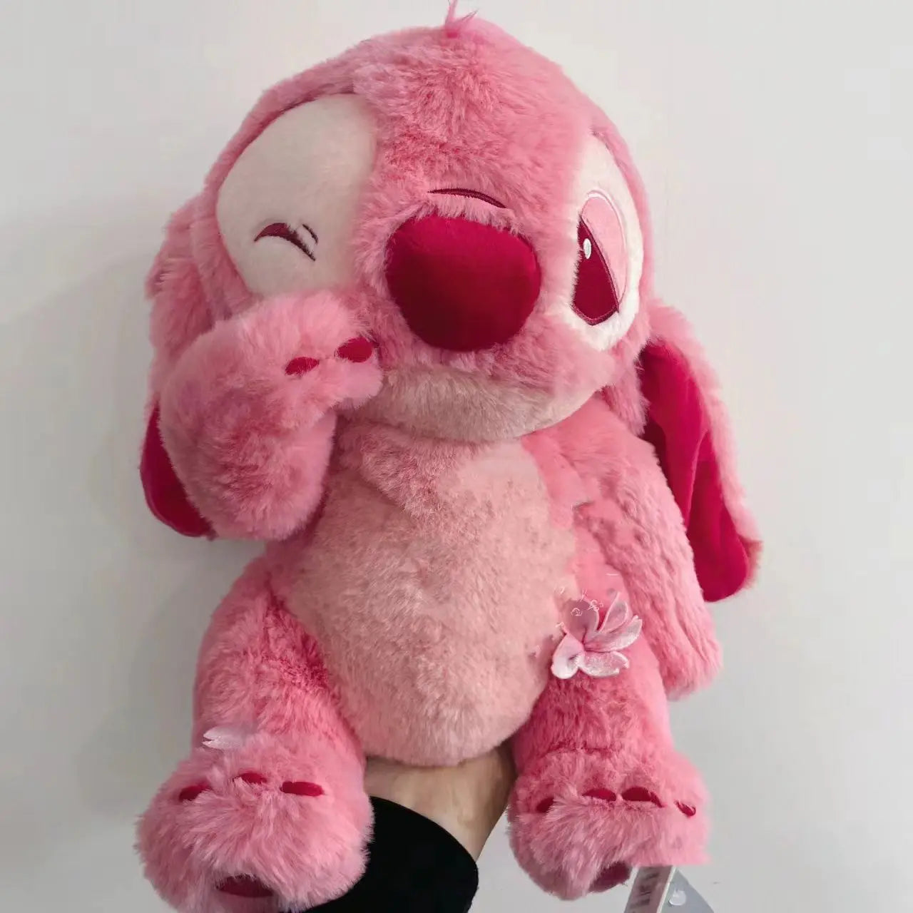 🌸 Pelúcia Stitch Rosa Sakura | Almofada Kawaii Macia – Disney Lilo & Stitch