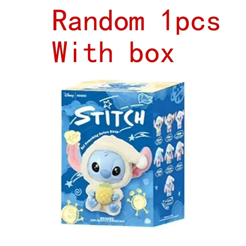 Stitch Surpresa – Blind Box com Boneco Fofo e Chaveiro Colecionável