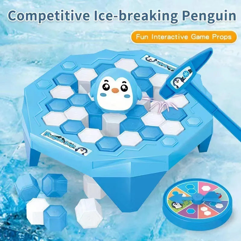 🐧 Jogo Equilíbrio do Pinguim no Gelo | Brinquedo Divertido Montessori Infantil