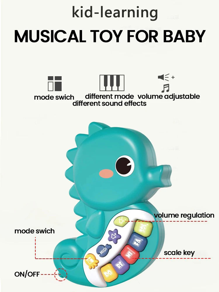 🎶 Mesa de Atividades Musical para Bebês | Brinquedo Educativo e Sensorial
