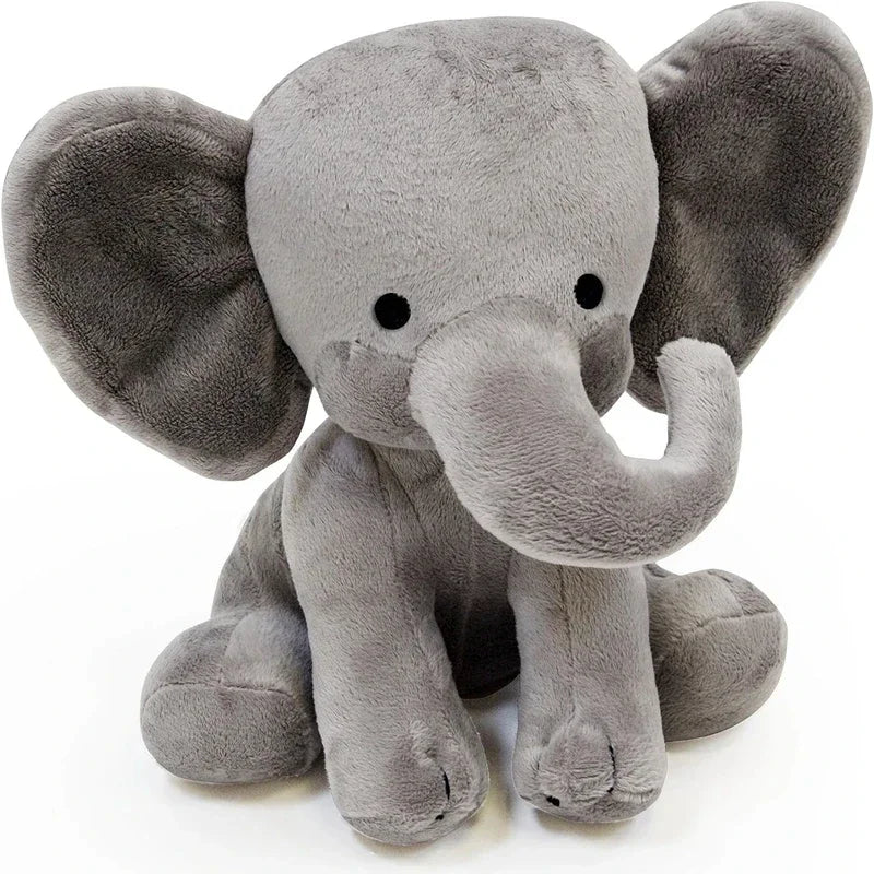 🐘 Pelúcia Elefante Cinza  | Travesseiro de Pelúcia Fofo e Decorativo