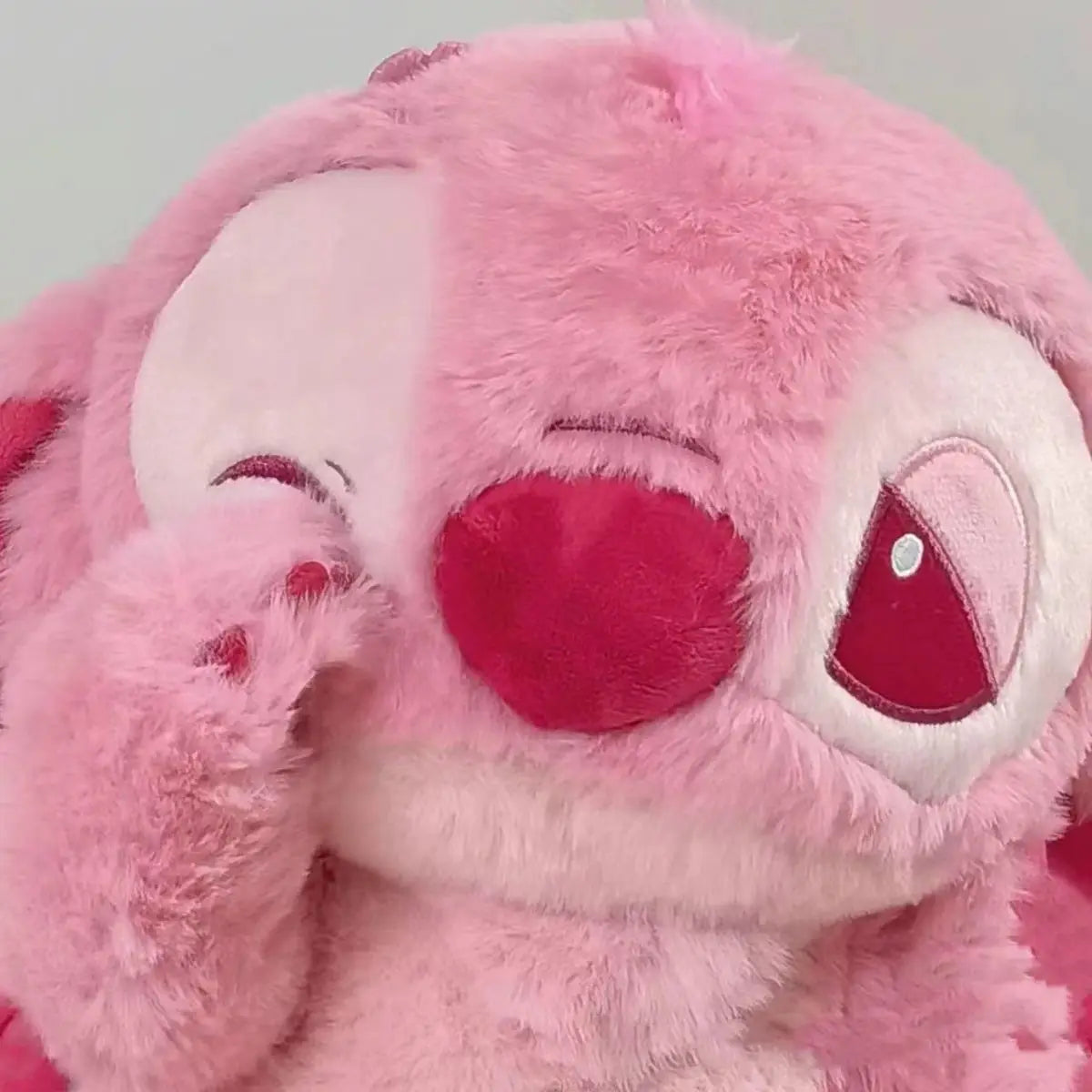 🌸 Pelúcia Stitch Rosa Sakura | Almofada Kawaii Macia – Disney Lilo & Stitch