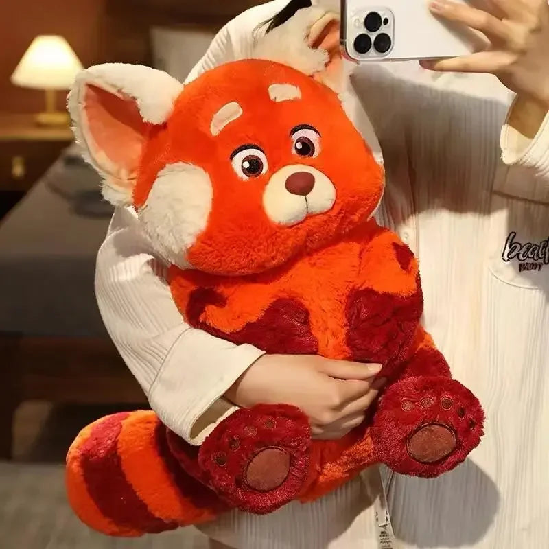 Pelúcia Disney Kawaii / Panda Vermelho | Boneca Fofa e Macia