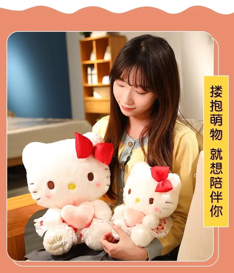 🎀 Almofada de Pelúcia Sanrio | Hello Kitty, Kuromi e My Melody – Super Kawaii