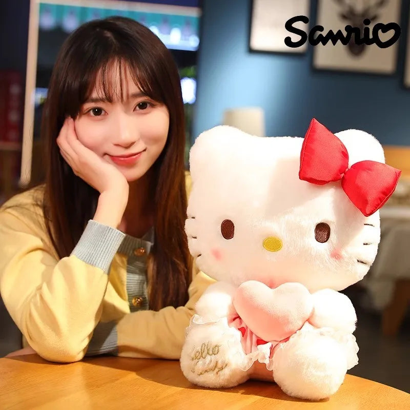 🎀 Almofada de Pelúcia Sanrio | Hello Kitty, Kuromi e My Melody – Super Kawaii