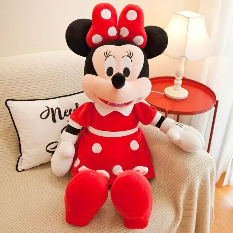 Pelúcia Disney – Mickey e Minnie Kawaii | Bonecos de Pelúcia Macios