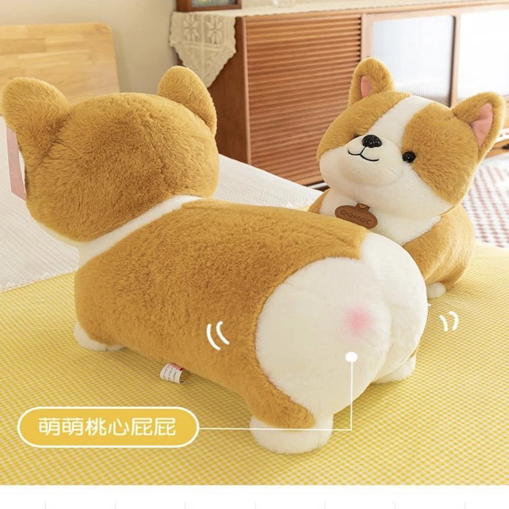 🐶✨ Corgi de Pelúcia | O Amigo Mais Fofo para Abraçar e Decorar