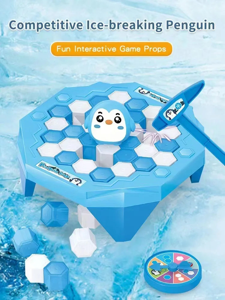 🐧 Jogo Equilíbrio do Pinguim no Gelo | Brinquedo Divertido Montessori Infantil